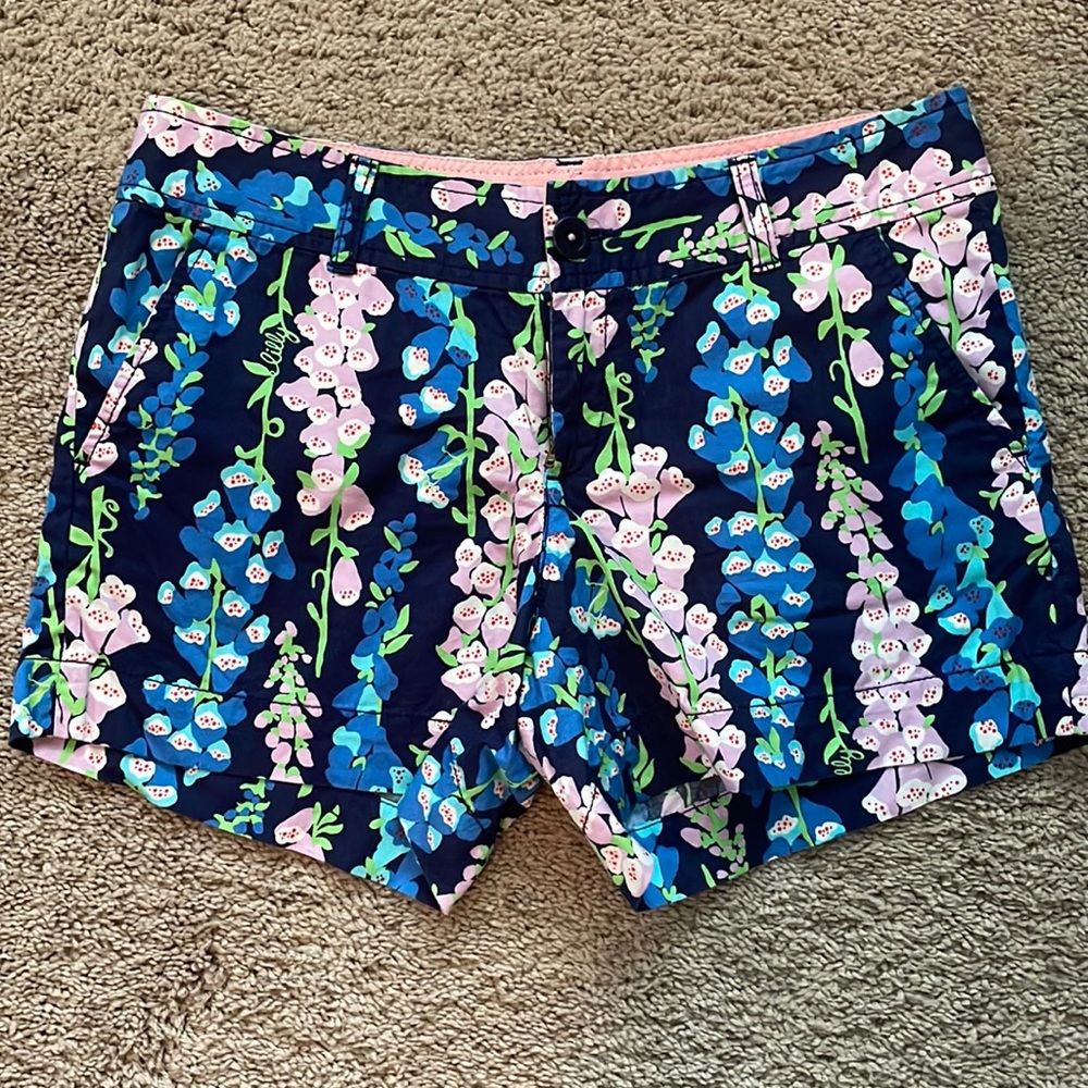 Lilly Pulitzer shorts size 2 floral print